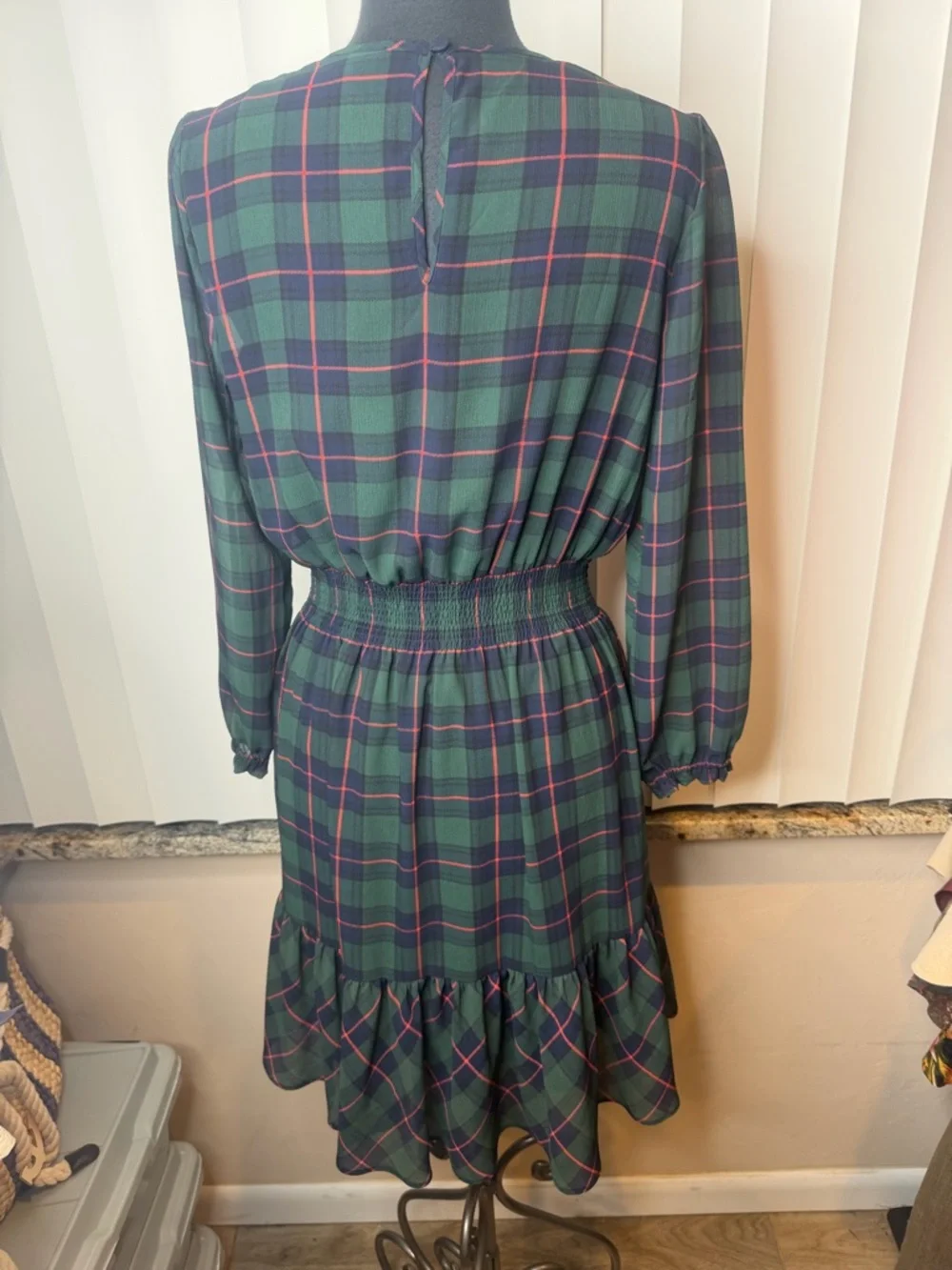 J. Crew lightweight plaid